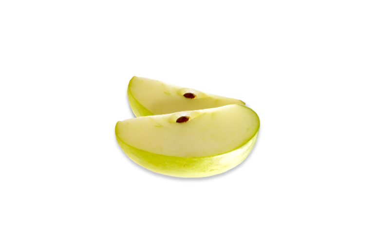 Two Apple slices